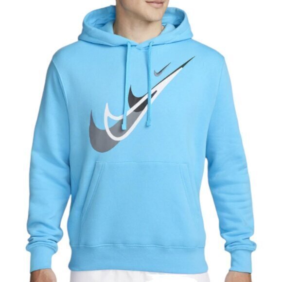 NIKE Swoosh Hoodie Pullover Hooded Sweatshirt‎ Men's Medium NWOT SOLD OUT - Picture 1 of 15